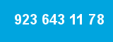 923 643 11 78